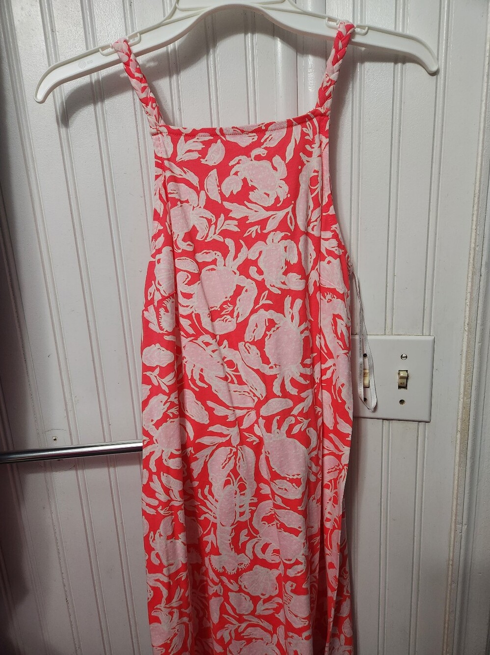 NWT Lilly Pulitzer Cane Coral Crab Collab Mini Dress